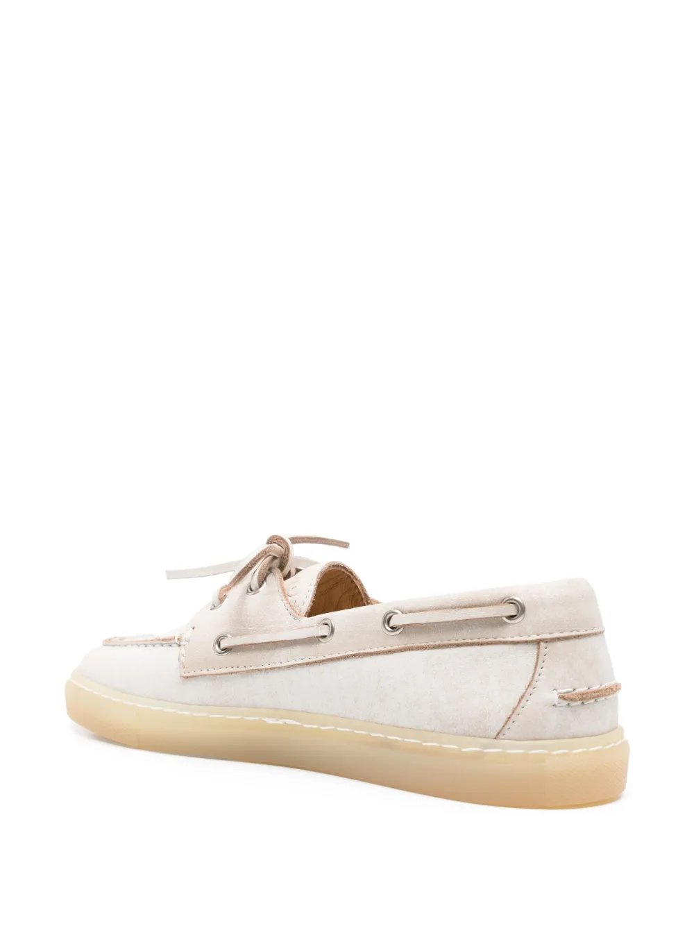 Copenhagen suede boat shoes Neutrals