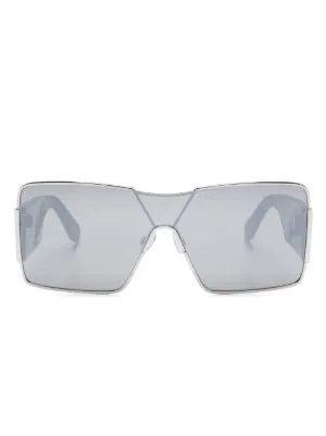 Off-White Eyewear Virgil スクエアフレーム サングラス | グレー