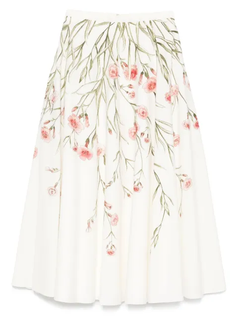 Giambattista Valli floral maxi skirt