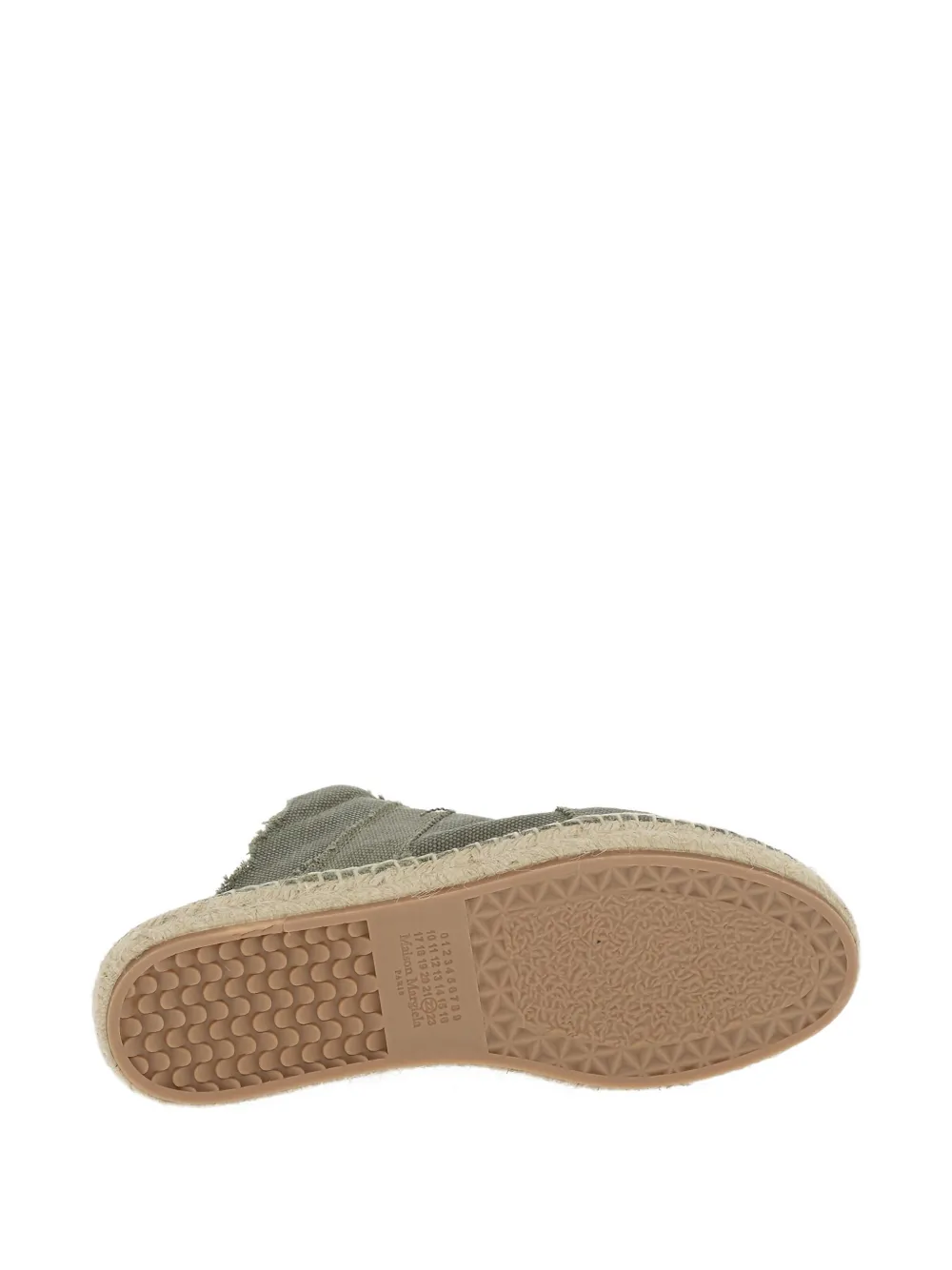 Maison Margiela distressed mules Green