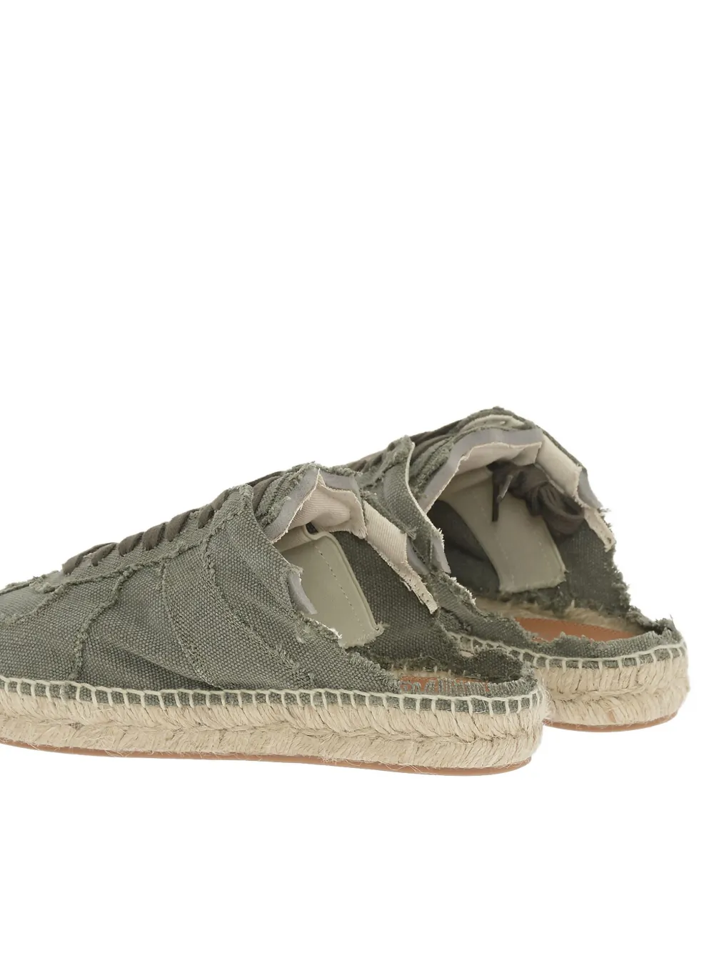Maison Margiela distressed mules Green