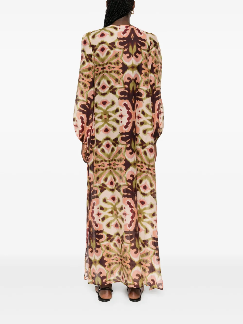 Anjuna Maxi-jurk met print Roze