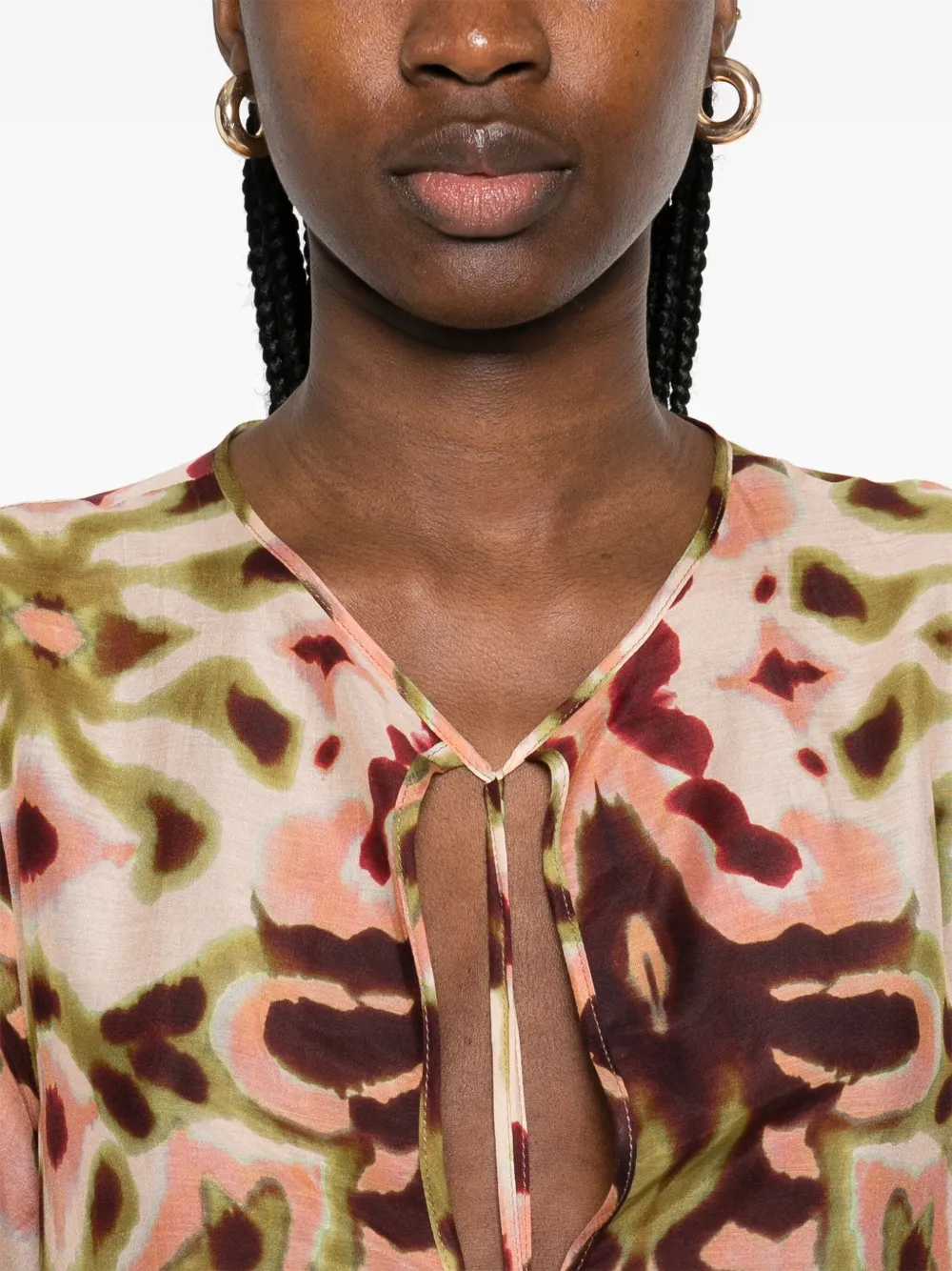 Anjuna Maxi-jurk met print Roze