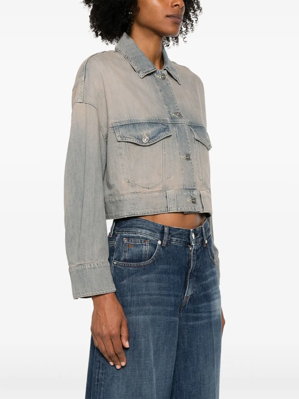 DONDUP Denim jack Blauw