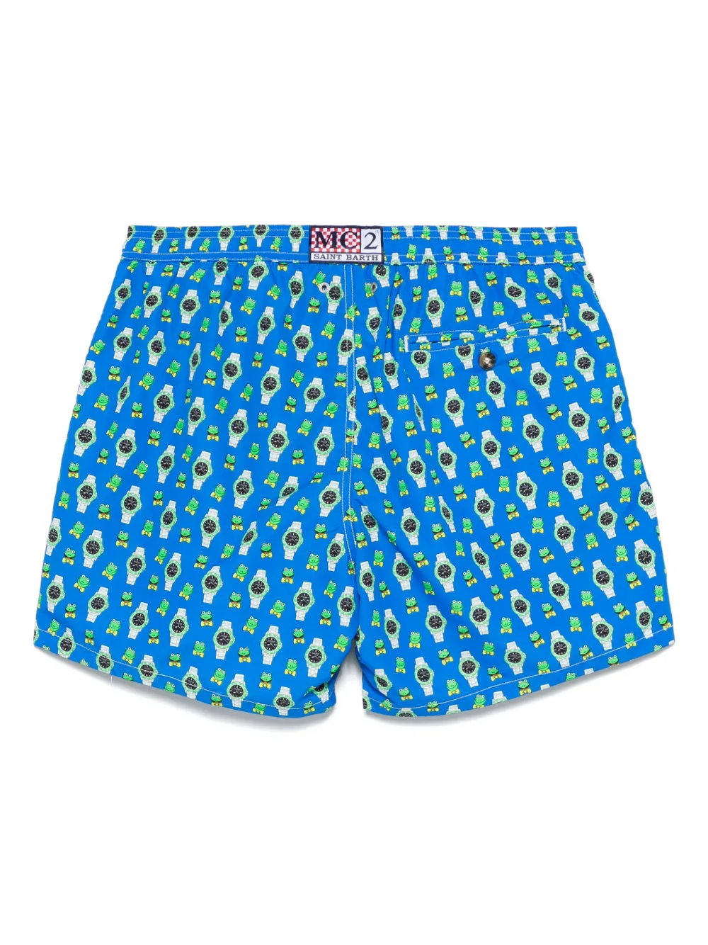 MC2 Saint Barth Zwembroek met print Blauw