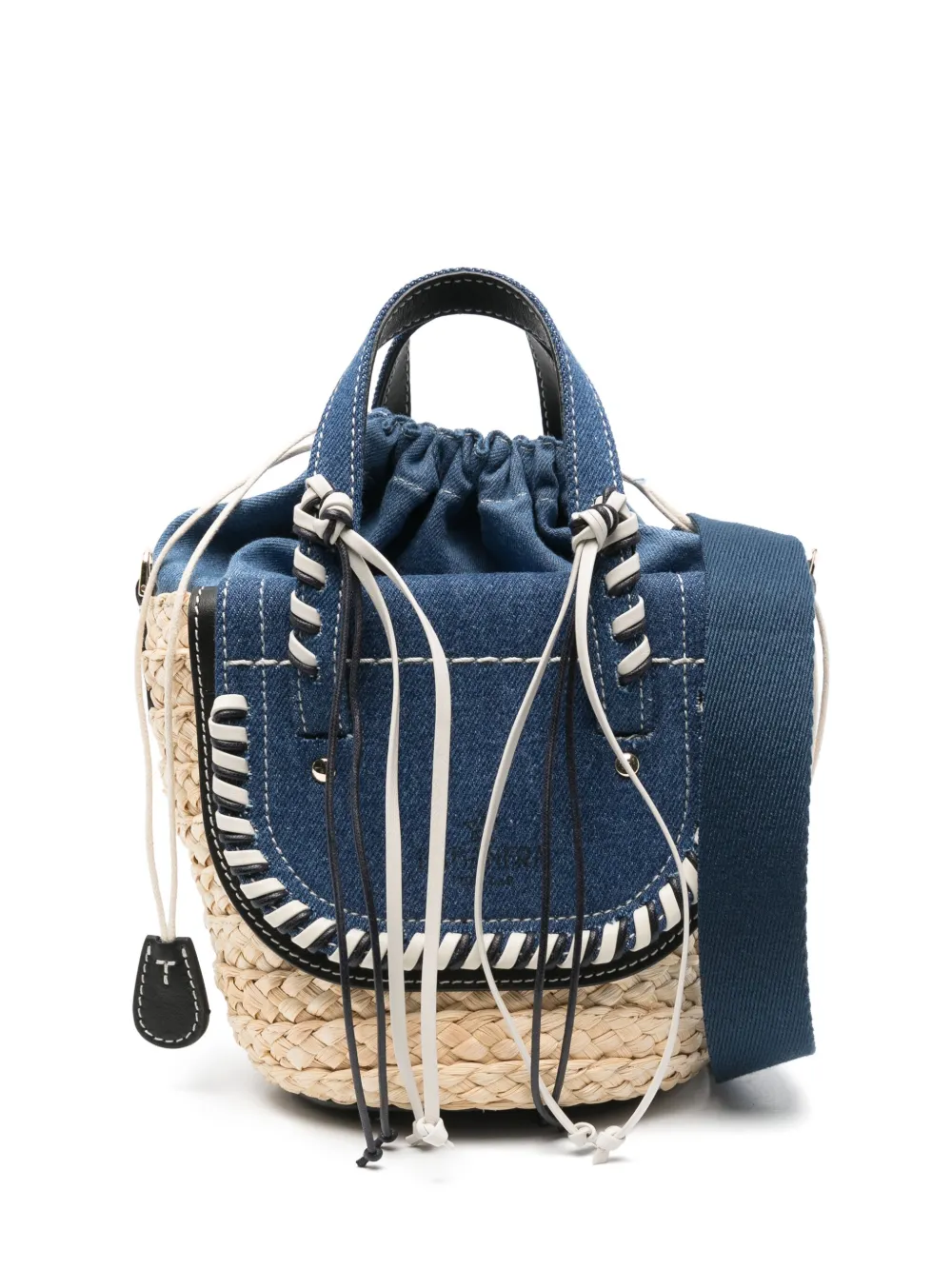 CUBA LAB Habanera bucket-tas Blauw