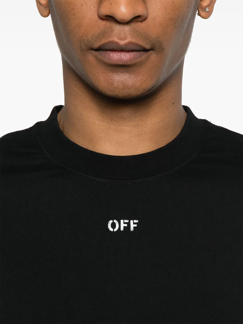 Off-White Off Stamp T-shirt Zwart