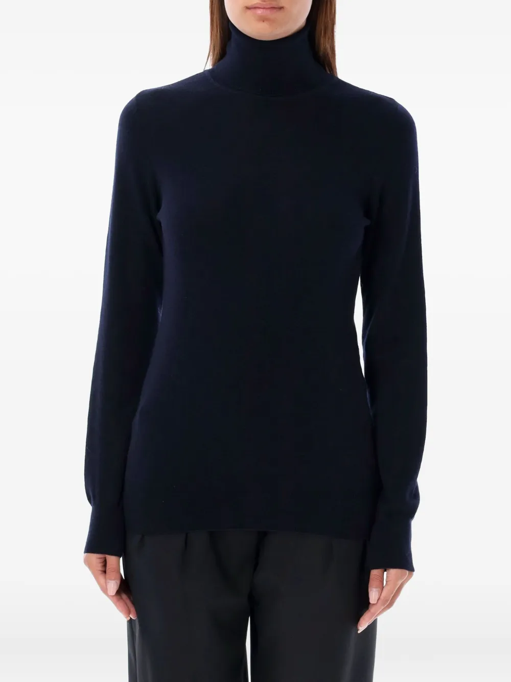 Rhea pull à col roulé | bleu | Image 1