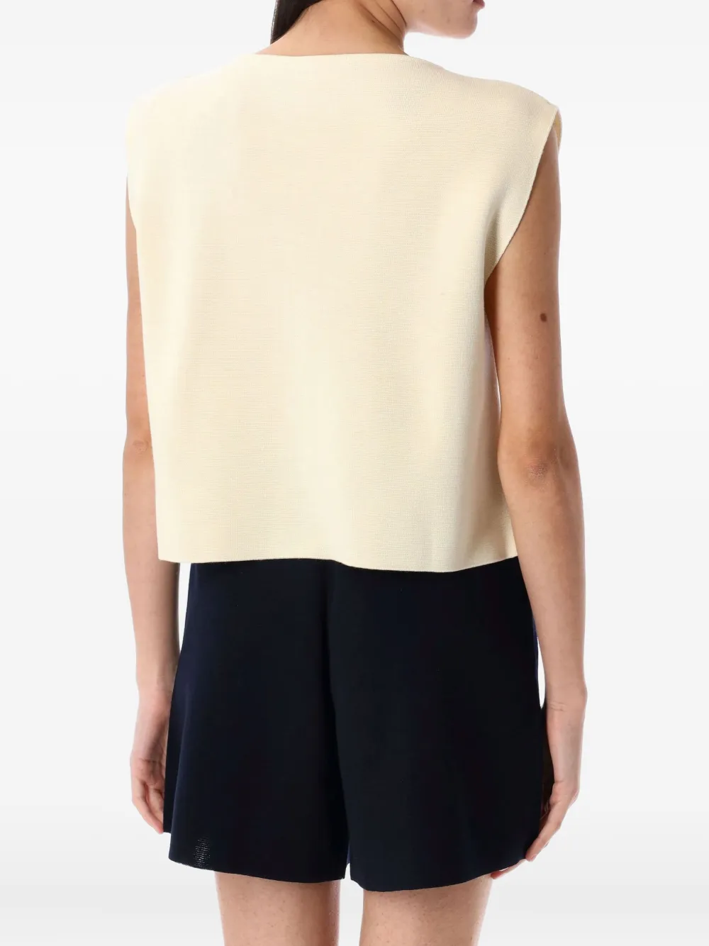 Rhea top con cuello redondo | Chalecos y camisetas | Image 2