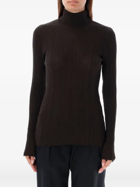 Rhea roll-neck ribbed sweater 