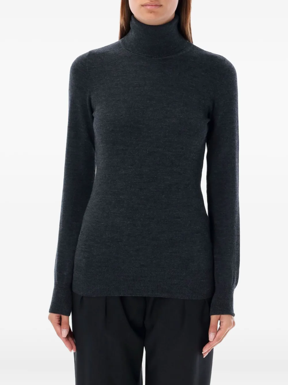Rhea pull à col roulé | gris | Image 1