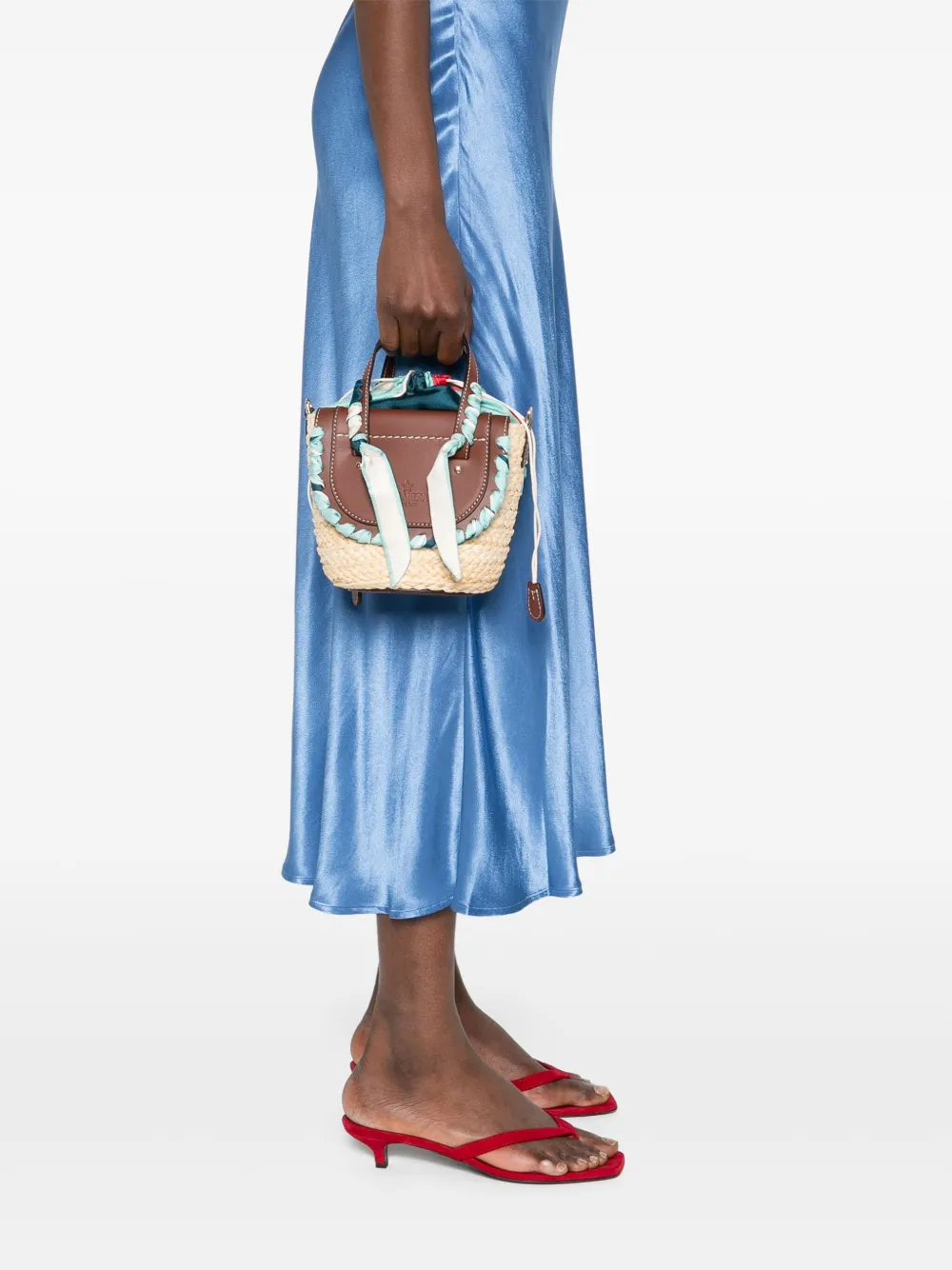 CUBA LAB Habanera bucket-tas Beige
