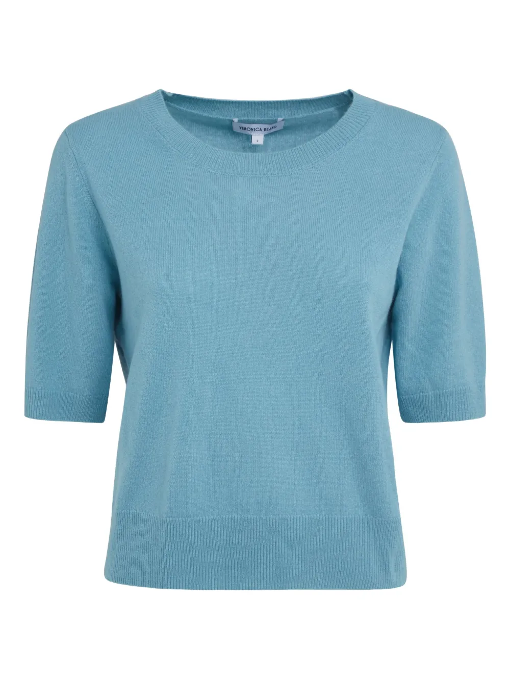 Veronica Beard short-sleeve knit top | Blue | Image 1
