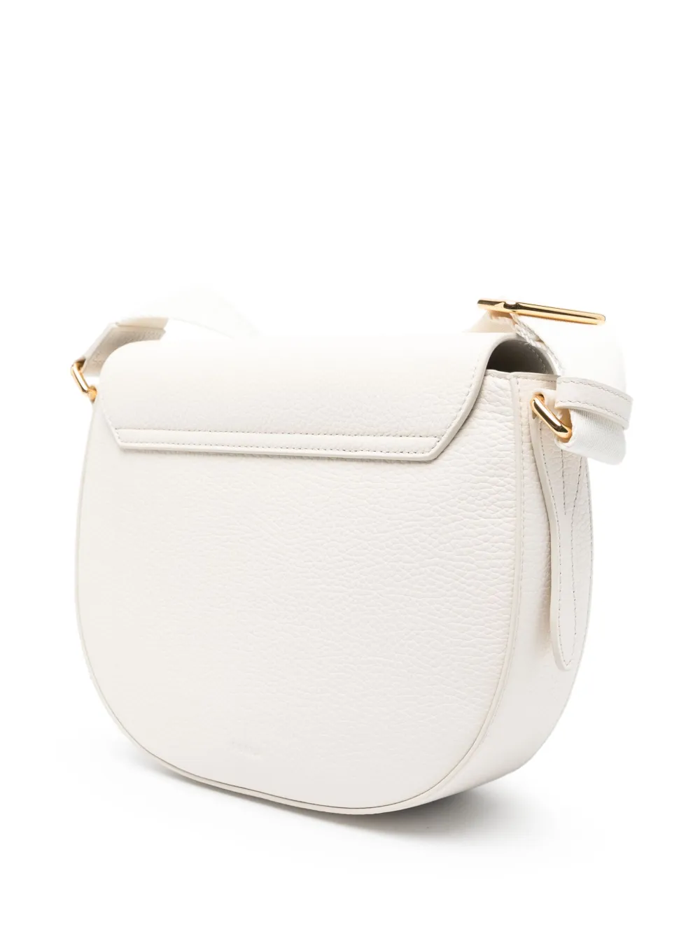 Shop Furla Small Lotus Cross Body Bag In White
