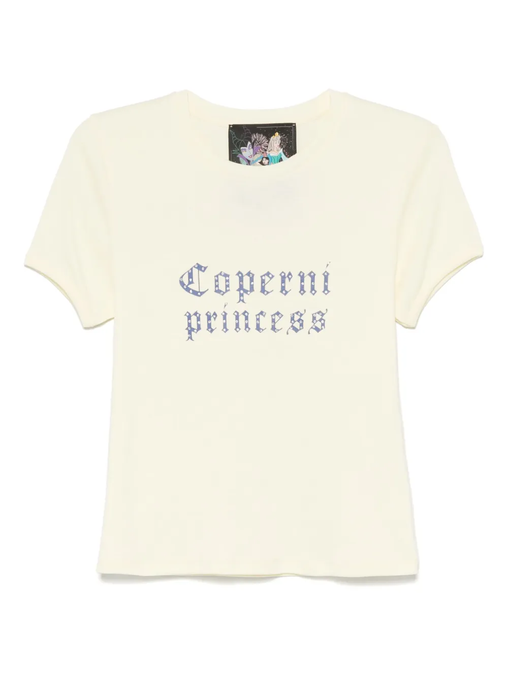 Coperni x Disney Princess T-shirt Geel