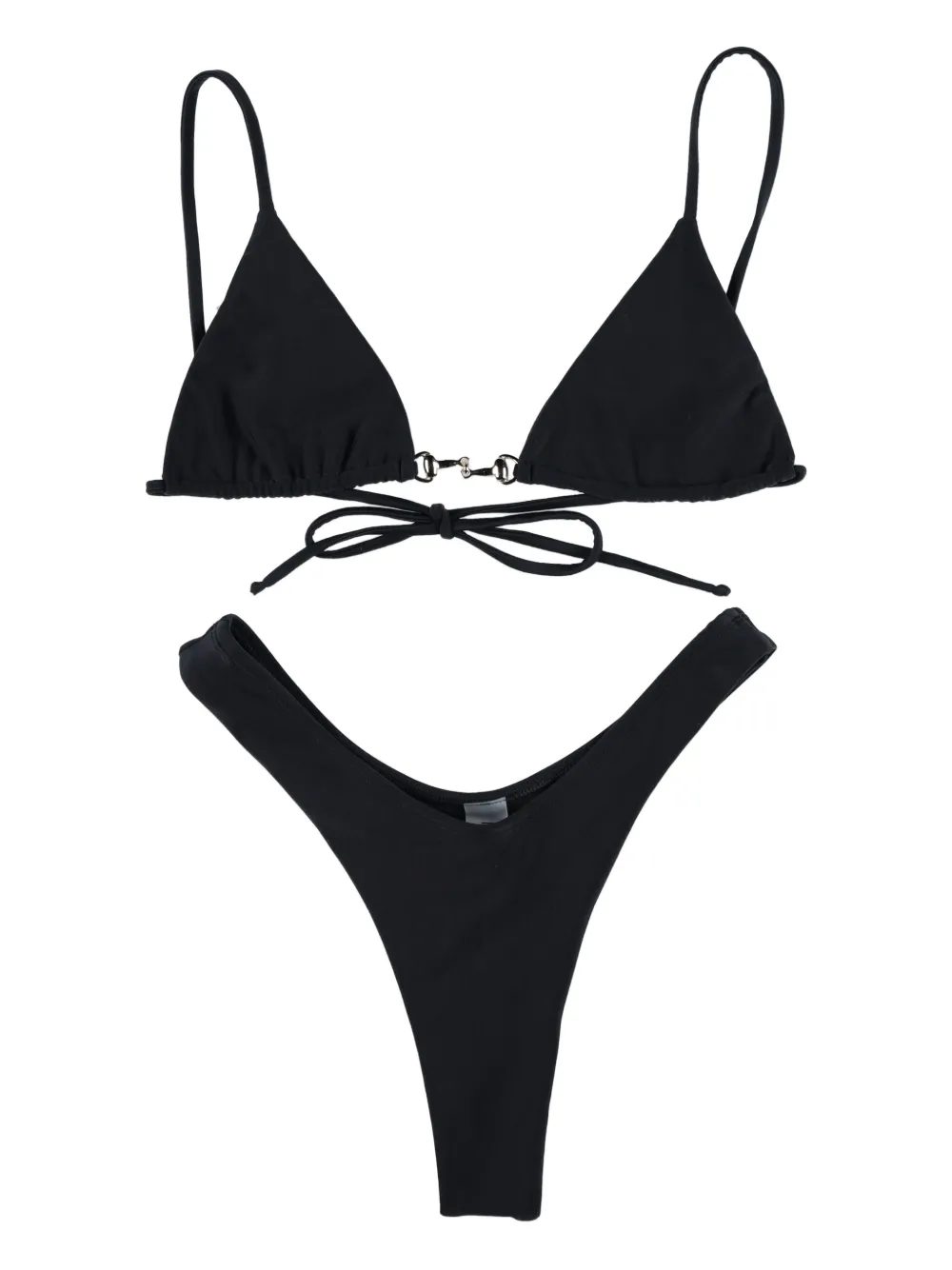 Swim By Di triangle-cup bikini top | negro | Image 1