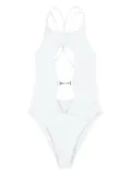 Swim By Di cut-out swimsuit - White