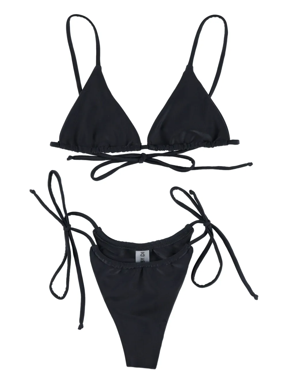 Swim By Di bikini con copa estilo triángulo | negro | Image 1