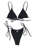 Swim By Di triangle-cup bikini - Black
