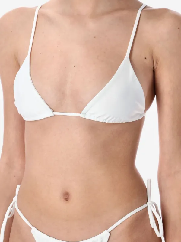 Swim By Di triangle-cup Bikini White FARFETCH ID