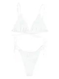 Swim By Di triangle-cup bikini - White