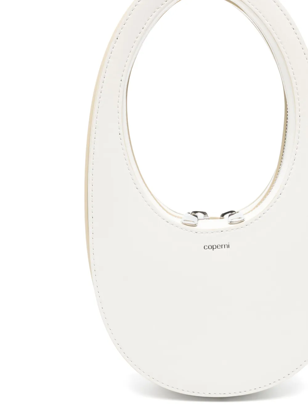 Coperni Swipe kleine shopper Wit