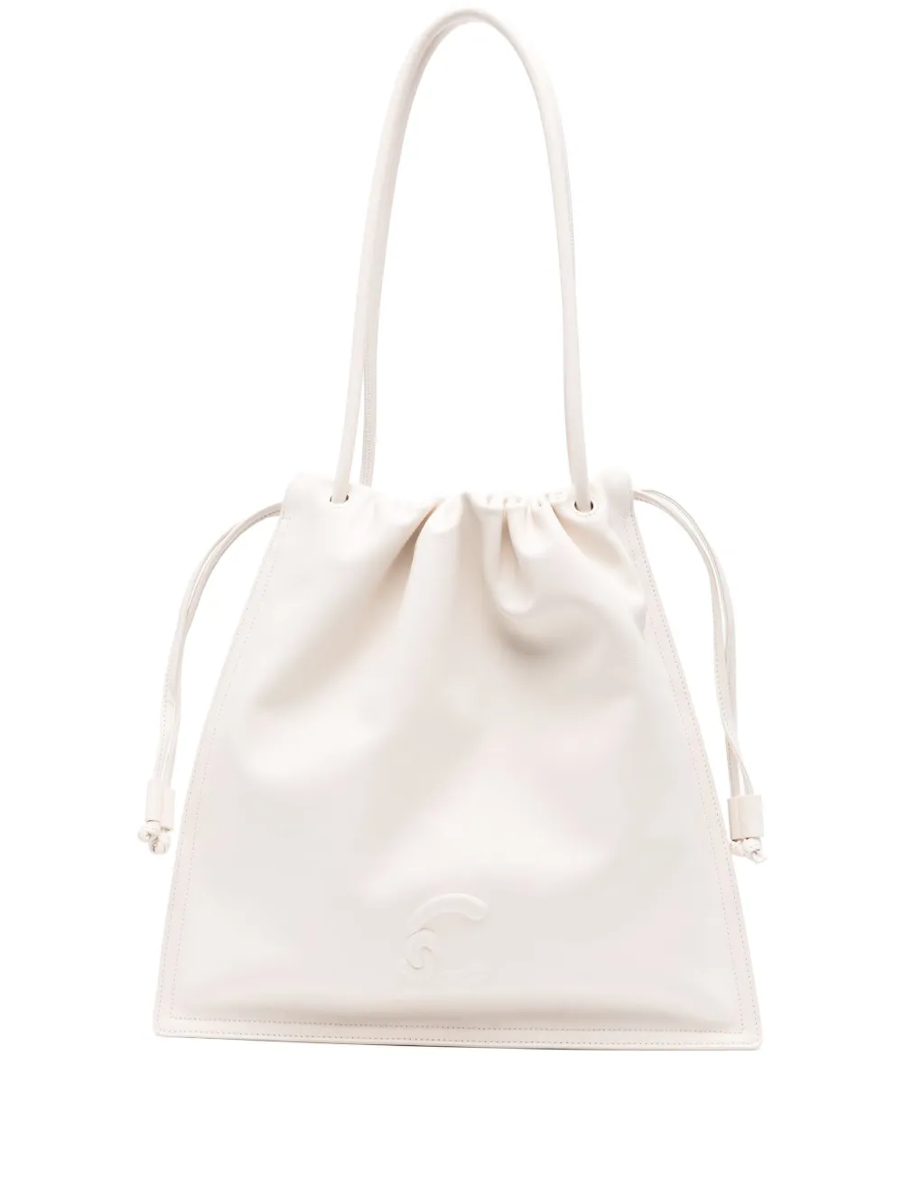 Coccinelle large Dulce shoulder bag | White | Image 1