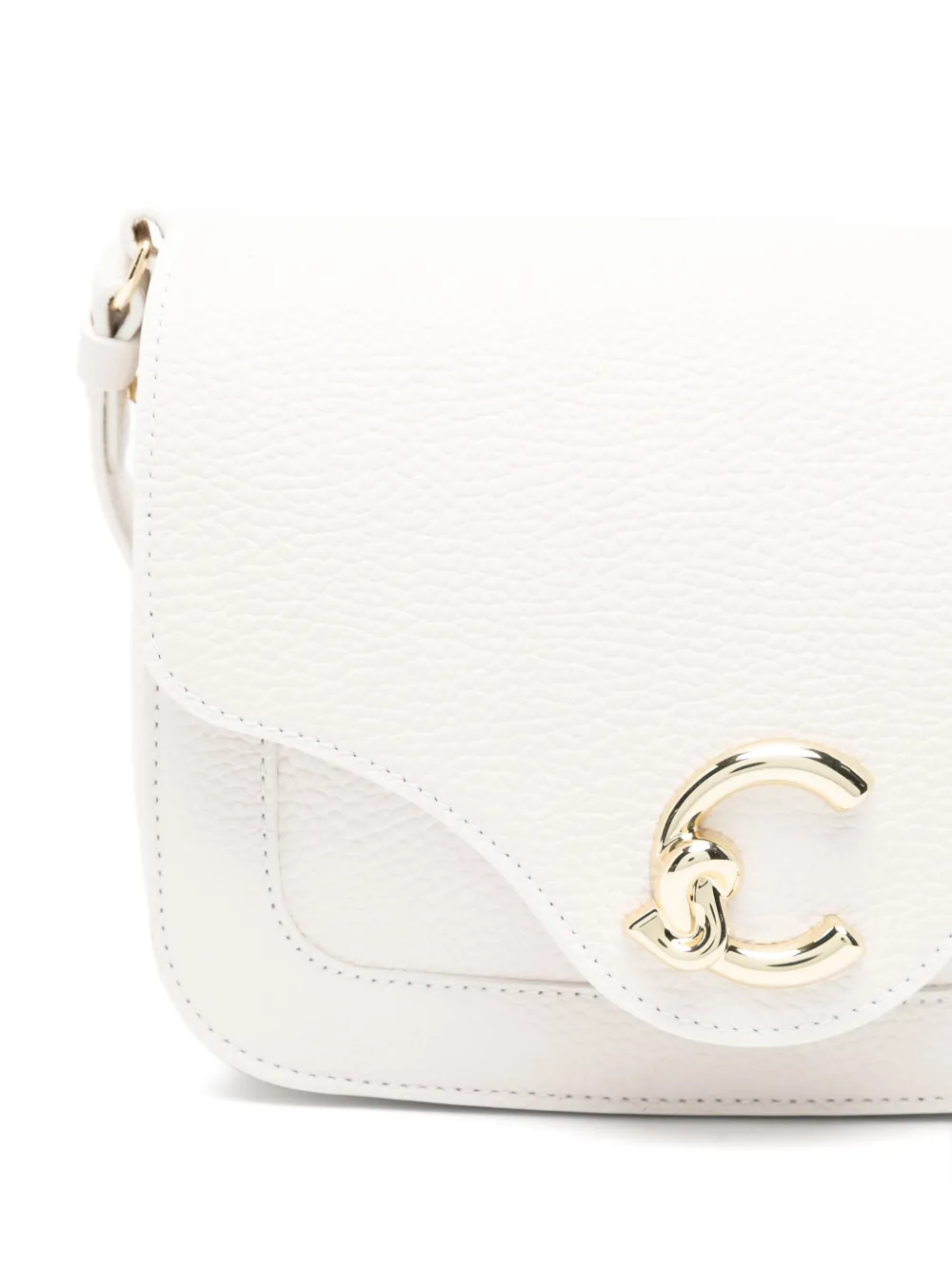 Coccinelle Kleine C-Me Cocker crossbodytas Wit