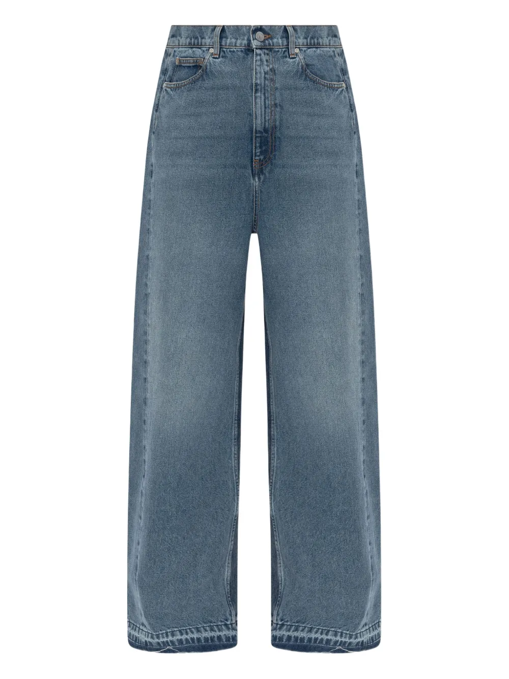 Stella McCartney Jeans met wijde pijpen Blauw