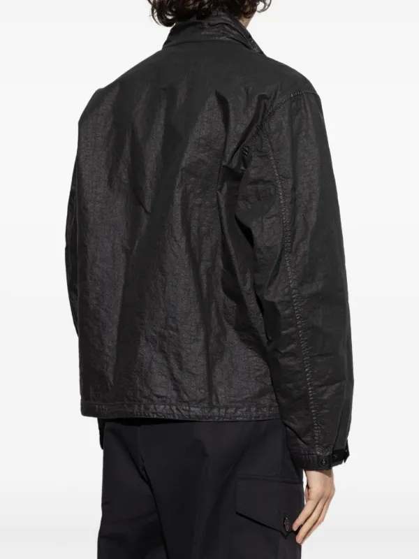 Stone Island コンパスバッジ ジャケット | ブラック | FARFETCH JP