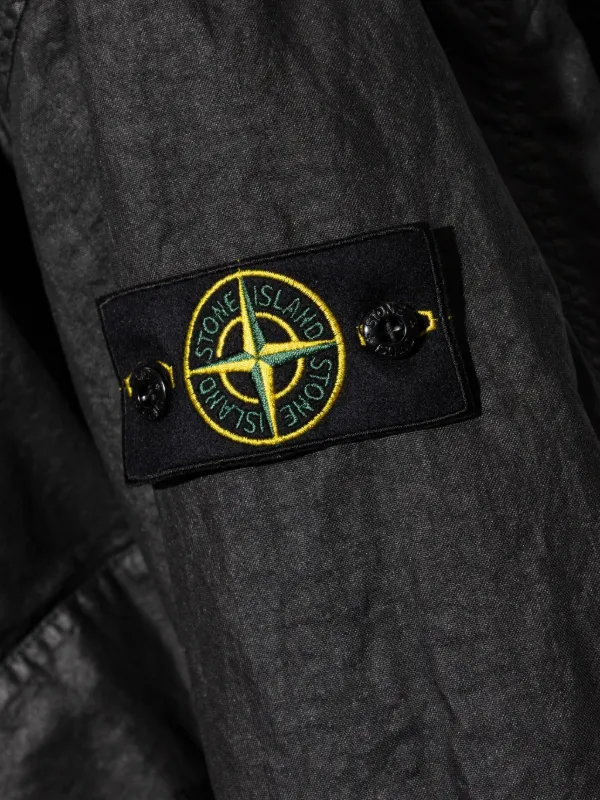 Stone Island コンパスバッジ ジャケット | ブラック | FARFETCH JP
