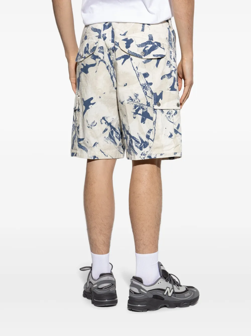 Stone Island Cargo bermuda shorts Beige