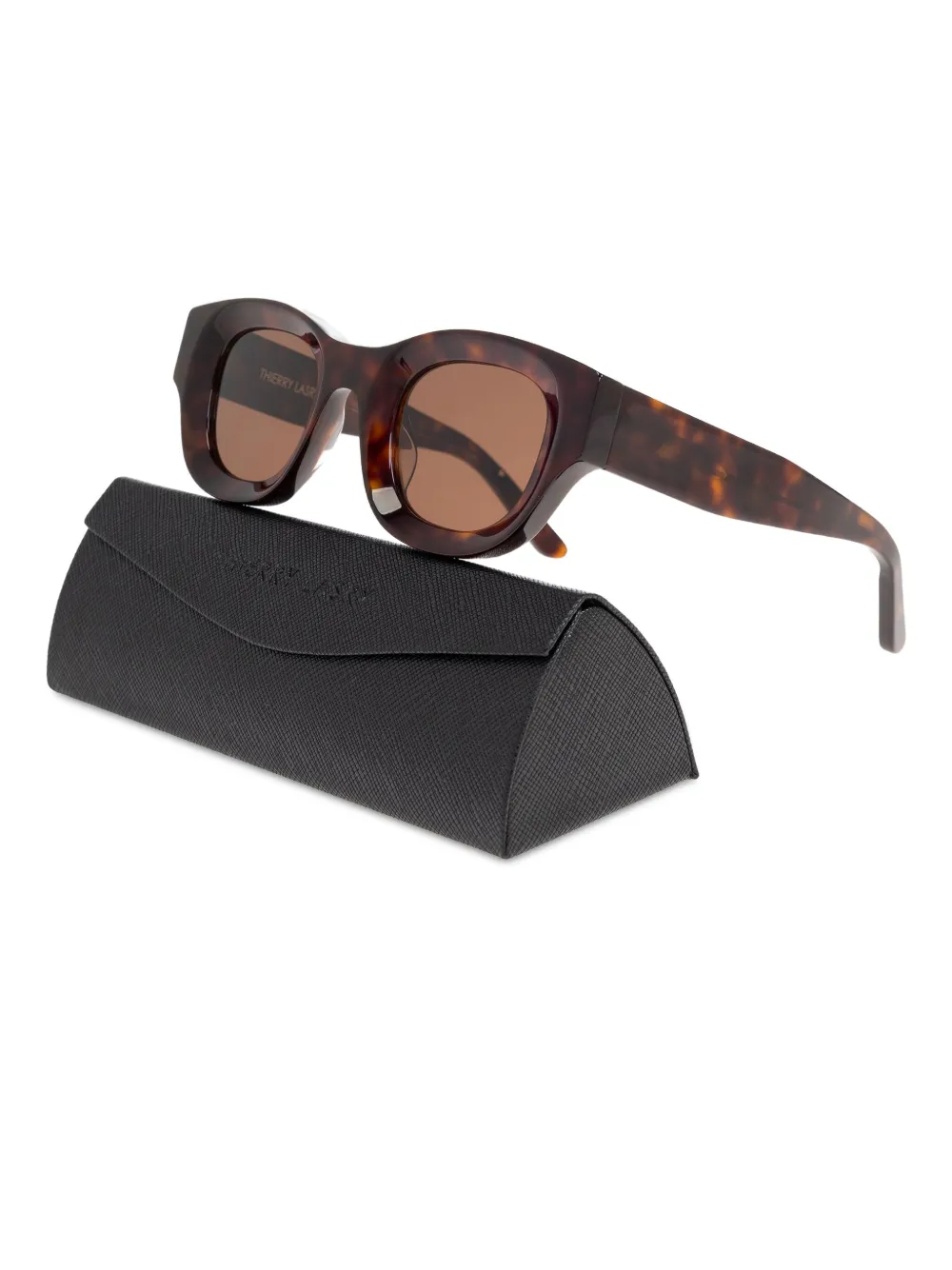 Thierry Lasry Hoody zonnebril Bruin