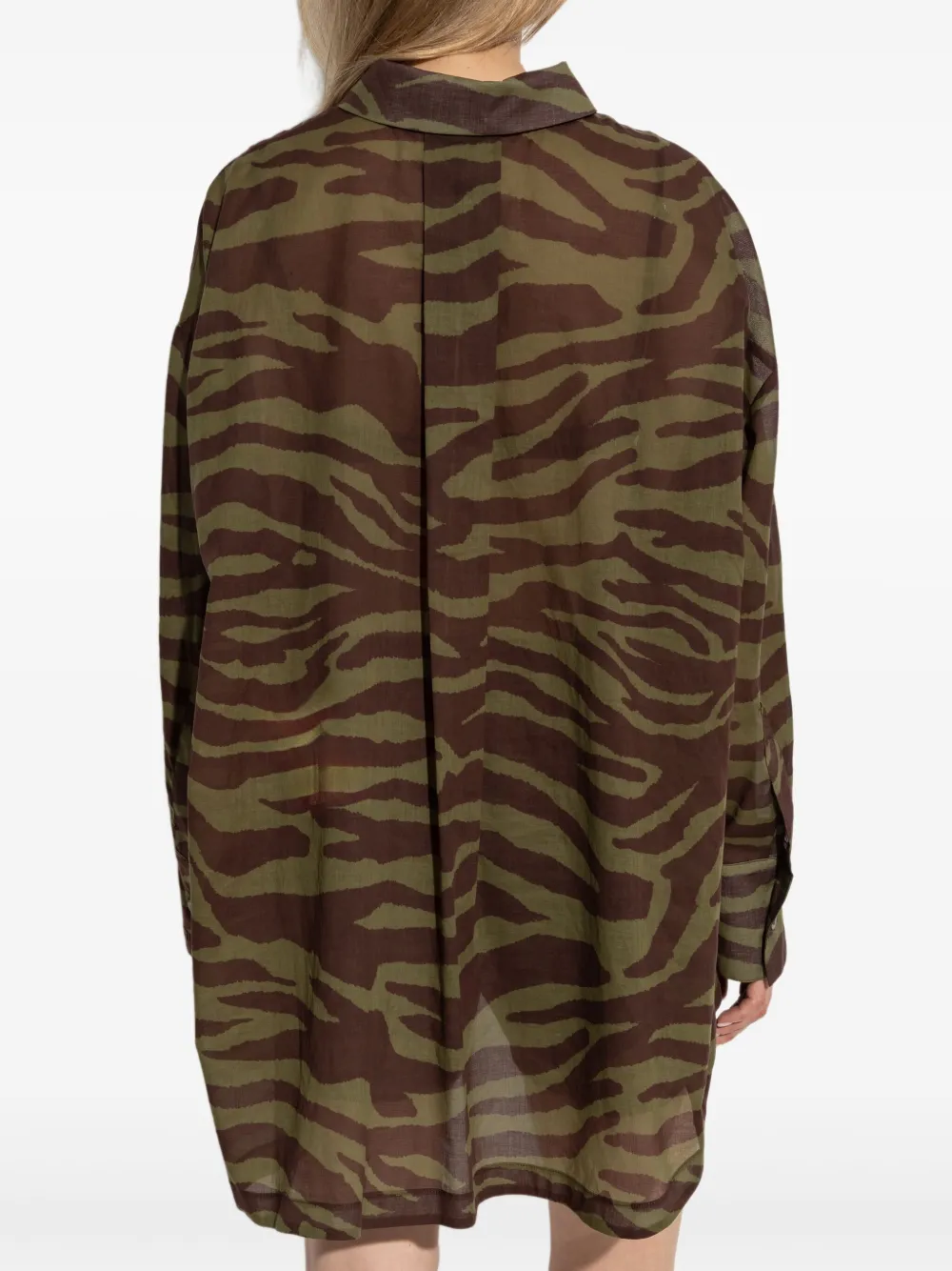 The Attico Estate Meravigliosa blouse Bruin
