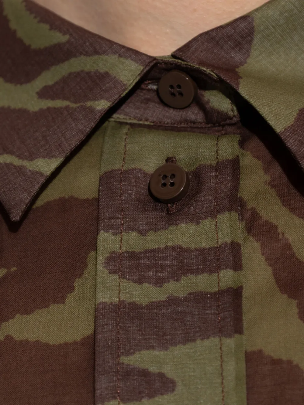 The Attico Estate Meravigliosa blouse Bruin