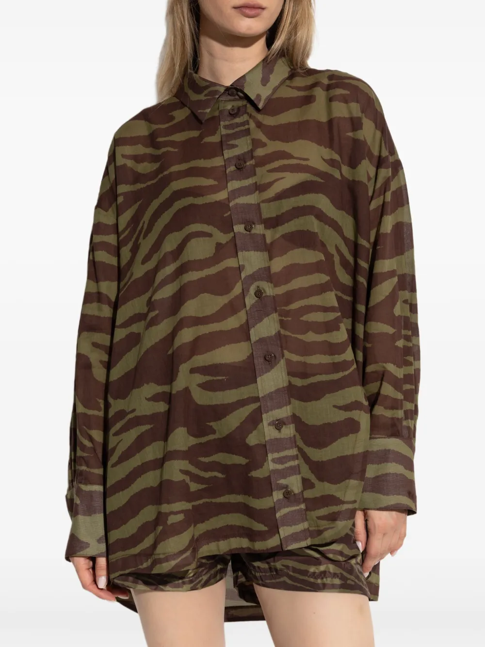 The Attico Estate Meravigliosa blouse Bruin