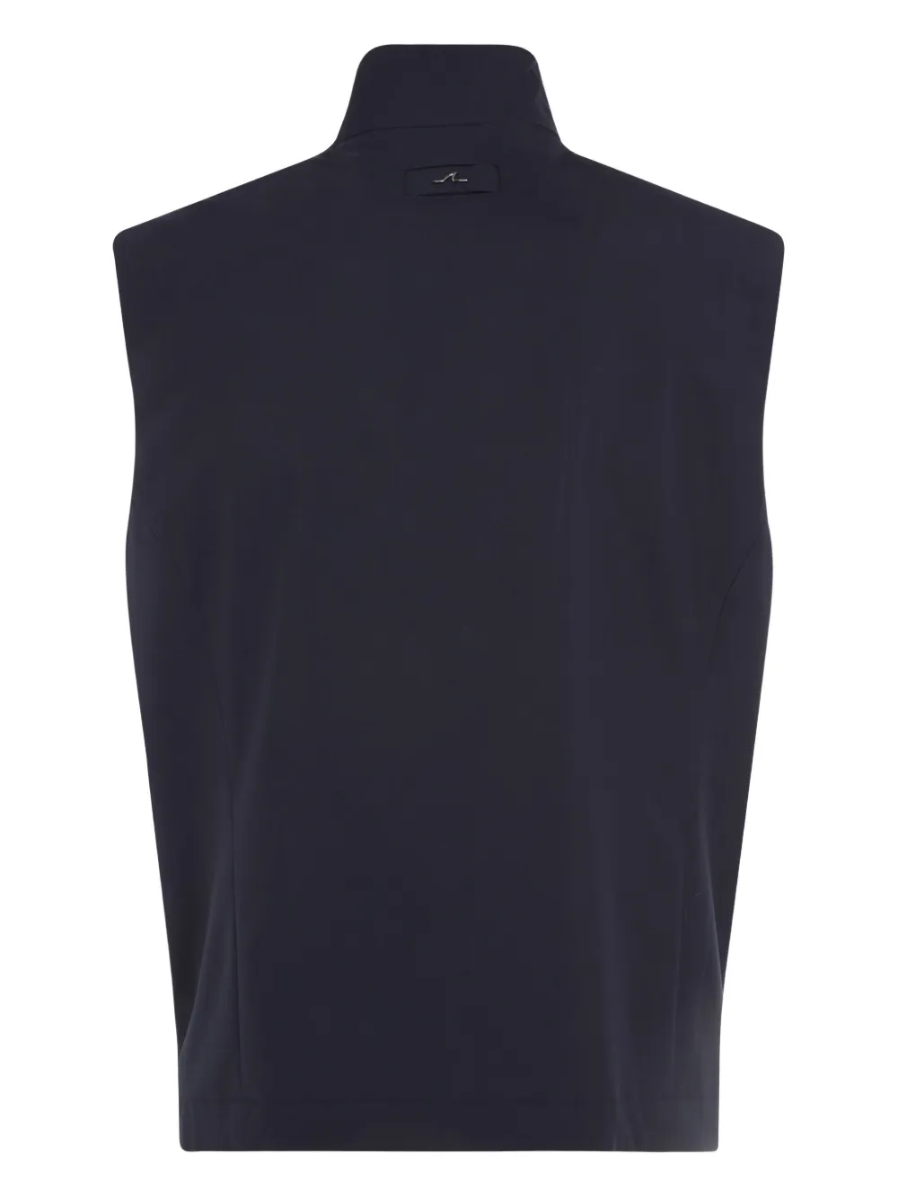 Paul & Shark High-collar Gilet In Blue