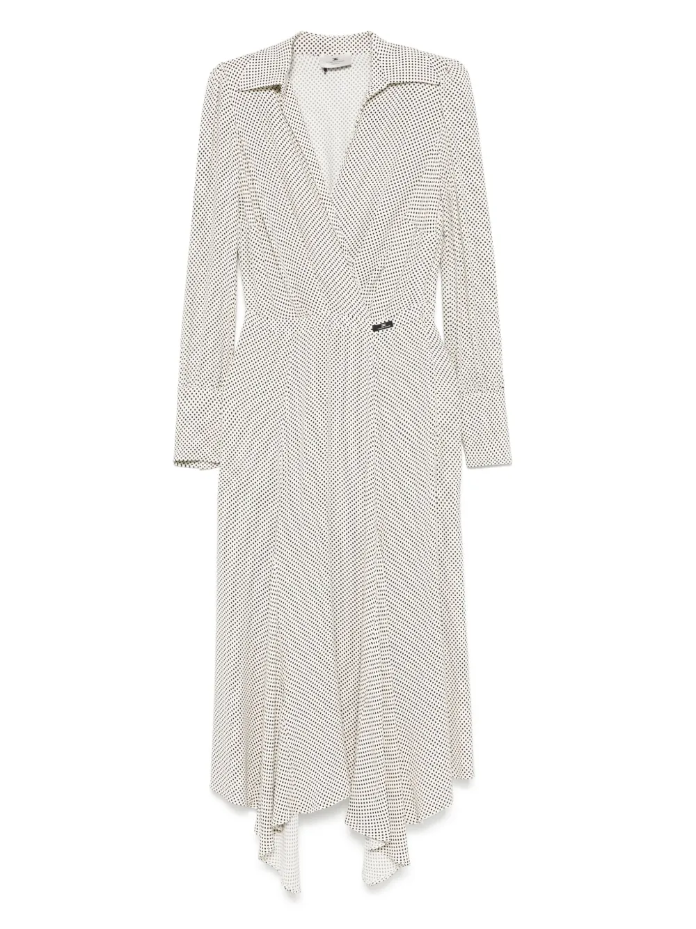 Elisabetta Franchi Polka-dot Midi Dress