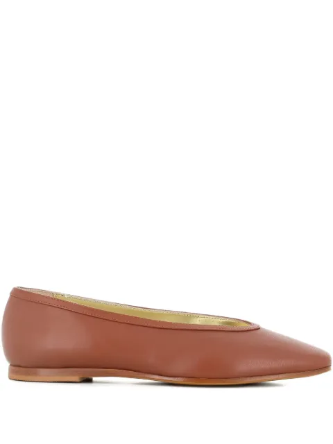 Tassinari leather ballerina shoes 