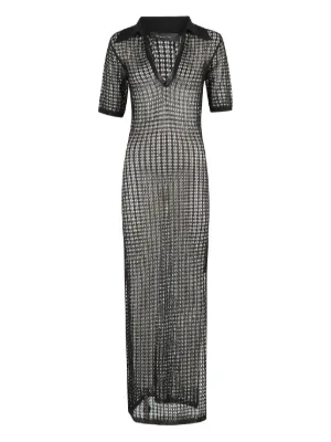 ワンピース FEDERICA TOSI Women Dresses 4230642129 Black Backless Long Dress Black | Maxi dresses Collection 2023