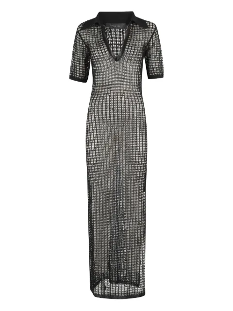 Federica Tosi open-knit maxi dress