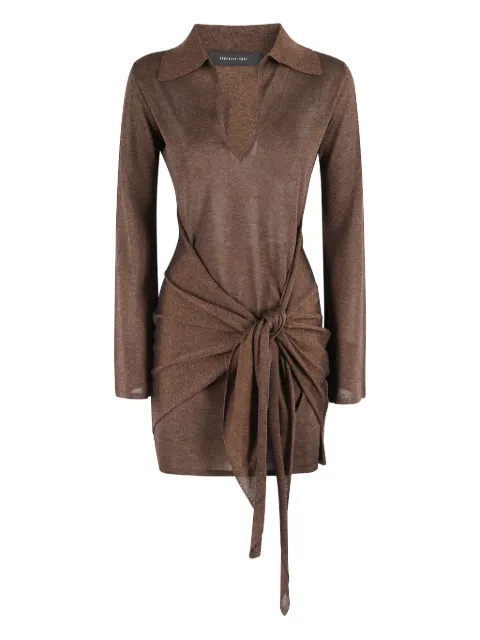 Federica Tosi knotted-detail dress
