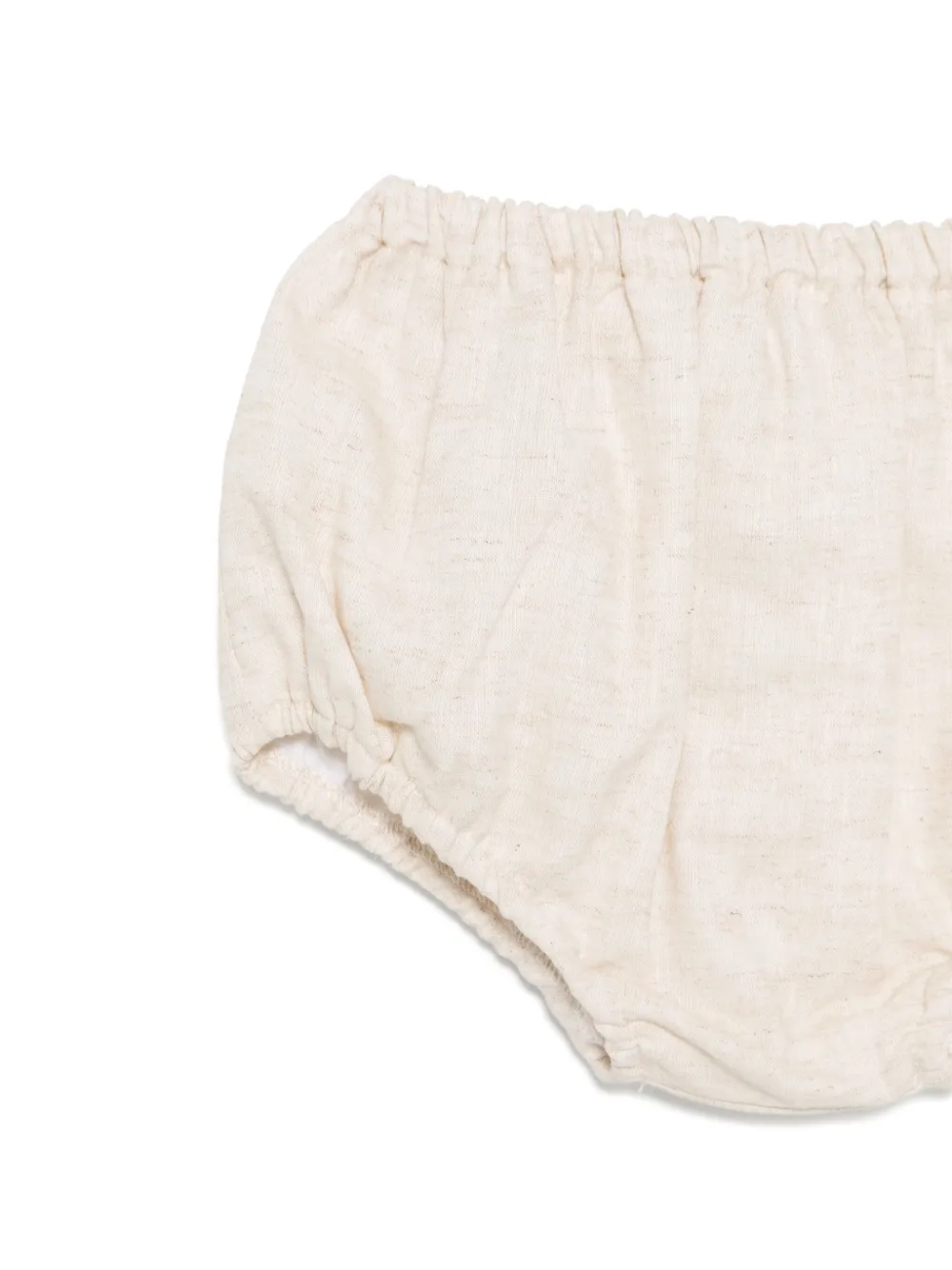 La Stupenderia Jurk verfraaid met strik Beige