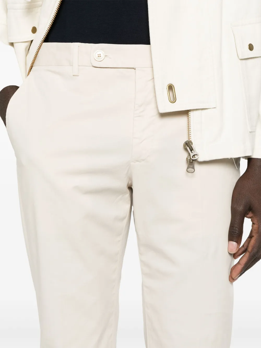 Incotex Twill broek Beige