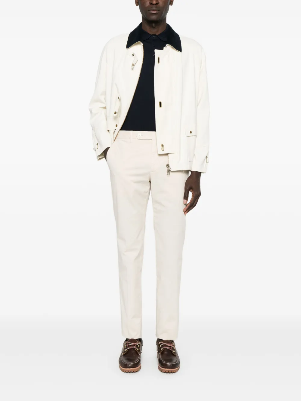 Incotex Twill broek - Beige