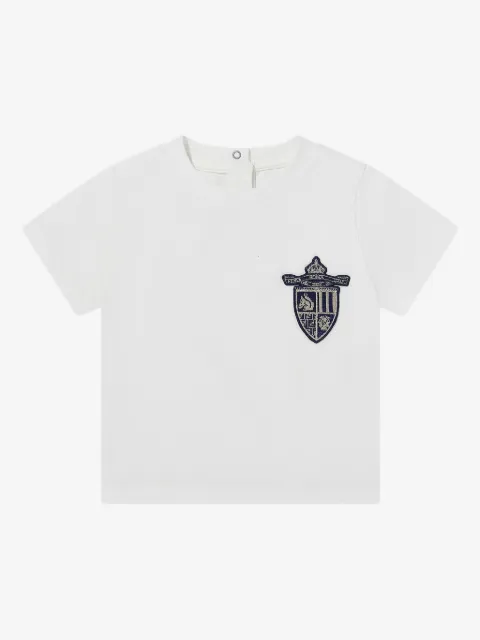 Fendi Kids playera de algodón