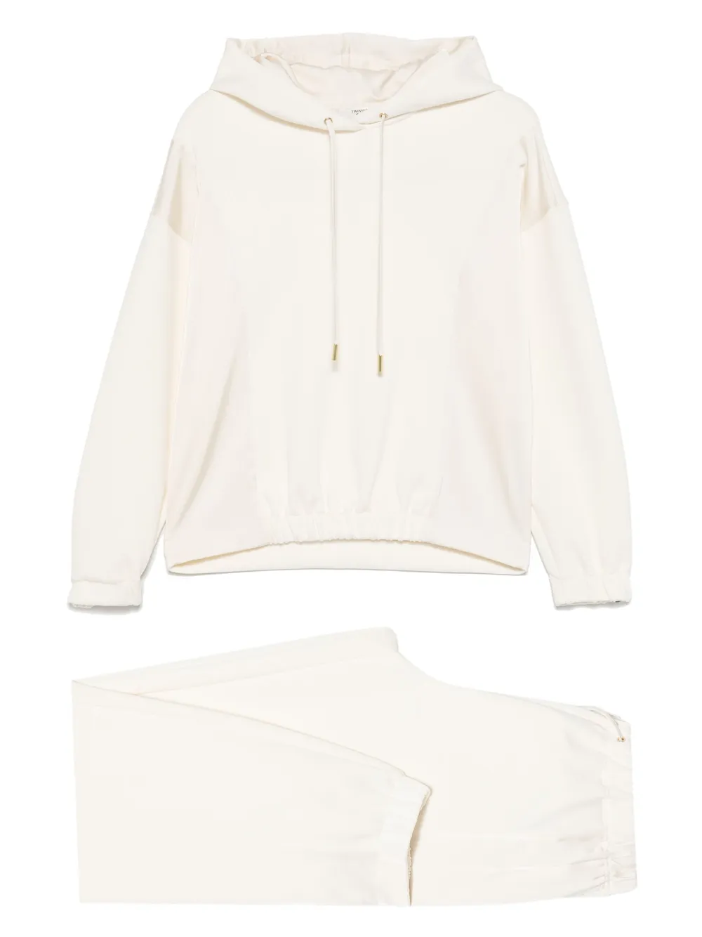 TWINSET Trainingspak met vlakken Beige