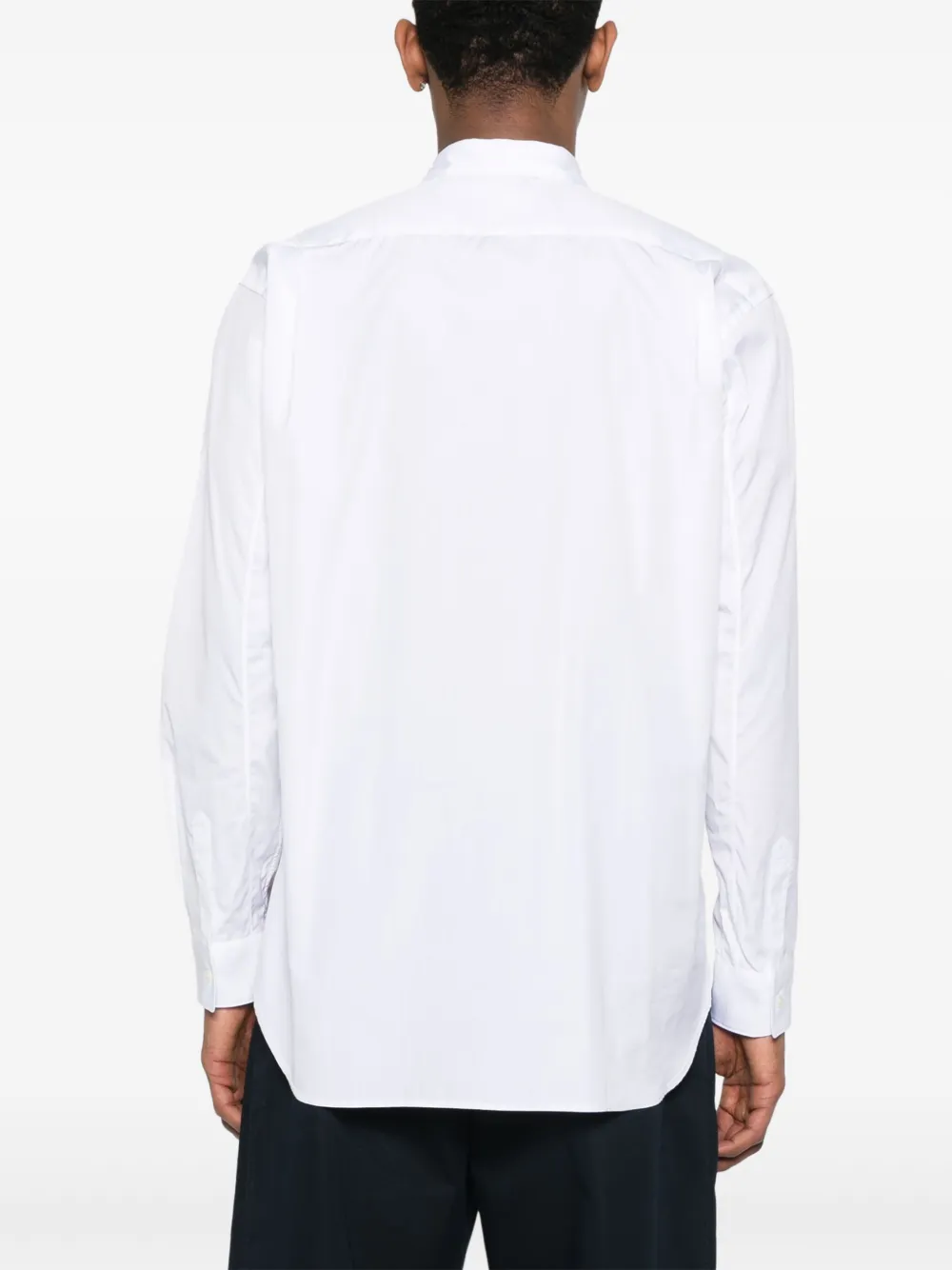 Comme Des Garçons Shirt Overhemd met patchwork Wit