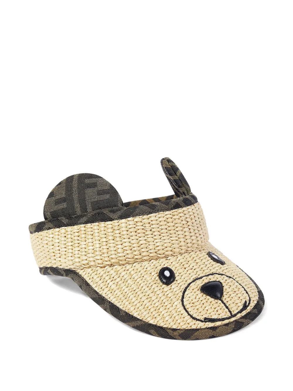 Fendi Babies' Raffia Visor