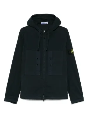 Stone Island Hooded Jackets - Designer Clothing for Men